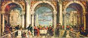 Paolo  Veronese Gastmahl im Hause Levis Germany oil painting artist